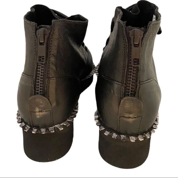 Papucei New Women’s Boots Azola Black Leather - Picture 7 of 9